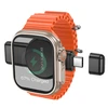 Borofone Belaidis įkroviklis BQ31 Portable 2,5W skirtas iWatch 1-9, SE/SE2, Samsung Ultra/Ultra2 juodos spalvos