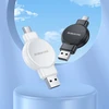 Borofone Belaidis įkroviklis BQ31 Portable 2,5W skirtas iWatch 1-9, SE/SE2, Samsung Ultra/Ultra2 juodos spalvos