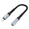Oem BWOO garso adapterio kabelis BZ48 aux 3,5 mm į žaibolaidį juodas