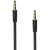 Oem Cable AUX Jack 3,5 mm (male) to Jack 3,5 mm (male) BOX 1 m juodas
