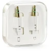 Oem Cable AUX Jack 3,5 mm (male) to Jack 3,5 mm (male) BOX 1 m baltas