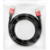 Baseus OEM kabelis HDMI 2.1 kabelis 8K 60Hz / 4K 120Hz – itin didelis greitis, HDR, eARC, VRR, 48Gbps 5 m juodas