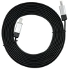 Oem PTC kabelis HDMI - HDMI didelės spartos kabelis ver. 2,0, 3,0m, plokščias