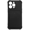 Hurtel Card Armor dėklas skirtas iPhone 12 Pro Max, oranžinis