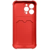 Hurtel Card Armor dėklas skirtas iPhone 11 Pro Max, oranžinis