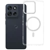 Oem Originalus „Motorola G56 Frame Clear Hybrid Mag Cover“ dėklas, suderinamas su „MagSafe“ permatomu dėklu.