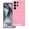 Dėklas Oem CLEAR CASE 2 mm BLINK skirtas Samsung Galaxy S24 Ultra rožinės spalvos