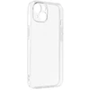OEM dėklas, skirtas „iPhone 14“ skaidrus dėklas (2 mm) (apsauga nuo kameros), permatomas
