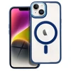 OEM dėklas, skirtas „iPhone 14 Color Edge Mag Cover“, suderinamas su „MagSafe“ mėlynas