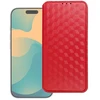 Oem Dėklas su klapką na Samsung A37 Cubic Book raudona