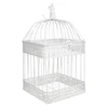 Besk Bikuvalt Dekoratyvinis narvelis 23x23x43cm Antikinis baltas