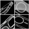 Oem Dėklas na Samsung A37 Drop Glue Colorful Ring Mag Cover zgodne su MagSafe pilka