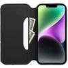 Oem DUAL POCKET Book dėklas skirtas Xiaomi Redmi Note 12 5G juodos spalvos