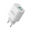 Oem Įkroviklis DUZZONA T2 30W 1xUSB, 1xType-C baltas