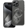 Oem Originalus „iPhone 15 PRO MAX“ dėklas, suderinamas su „MagSafe“ ir juodas