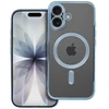 OEM dėklas, skirtas „iPhone 17“, „Electro Mag Cover“, suderinamas su „MagSafe“ mėlynas