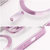 OEM dėklas, skirtas iPhone 16 PRO MAX, Electro Mag dėklas, suderinamas su MagSafe, auksinis-rožinis