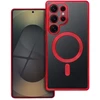 Oem ELECTRO MAG COVER dėklas suderinamas su MagSafe skirtas Samsung Galaxy S25 Edge red