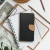 Oem Dėklas su klapką na Samsung A57 5G Fancy Book juoda-auksinė