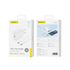 Foneng EU62 USB-C 45W maitinimo įkroviklis + USB-C laidas (baltas)