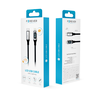 Forever LCD kabelis USB-C - Lightning 1,0 m 27W juodos spalvos