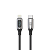 Forever LCD kabelis USB-C - Lightning 1,0 m 27W juodos spalvos
