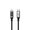 Forever LCD kabelis USB-C - Lightning 1,0 m 27W juodos spalvos