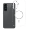 Oem Dėklas na Samsung A56 Frame Clear Hybrid Mag Cover suderinamas su MagSafe skaidriu