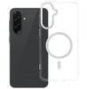 Oem Dėklas na Samsung A36 Frame Clear Hybrid Mag Cover suderinamas su MagSafe skaidriu