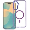 Oem Dėklas na Samsung A27 Frame Clear Hybrid Mag Cover zgodny su MagSafe violetinė