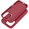 Oem Originalus „iPhone 13 MINI“ dėklas su „Frame Mag Cover“, suderinamas su „MagSafe“, rausvai raudonas