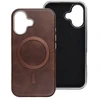 Oem GENTLEMAN MAG COVER dėklas suderinamas su MagSafe skirtas Apple iPhone 13 rudos spalvos
