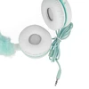 Oem GJBY ausinės – Plush RABBIT baltos spalvos