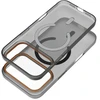 Dėklas Oem Case for iPhone 17 AIR Go Oranžinis compatible with MagSafe juodas