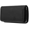 OEM horizontalus diržinis telefono dėklas iPhone 5 / 5s / SE / 5c, Oppo A71, Oxford Model 1, Juodas