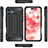 Hurtel Hybrid Armor iPhone 16 – dėklas telefonui, juodos spalvos