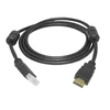 TelForceone HDMI-HDMI kabelis (v2.0 | 4K | 5 m) juodas
