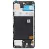 Oem LCD ekranas SAMSUNG A51 4G HARD OLED su rėmeliu