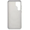 Oem 4Kom LEATHER MAG COVER dėklas, suderinamas su MagSafe, skirtas SAMSUNG S25 PLUS pilkas