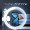 OEM LED Ring Stream RGB lempa 10" su laikikliu mobiliajam telefonui + trikojui juodas