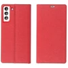 OEM LUNA Book auksinis dėklas Samsung Galaxy A23 5G raudonas