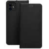 OEM atverčiamas dėklas iPhone 14 Luna Book Carbon juodas
