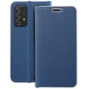 Dėklas Forcell Oem LUNA Book Carbon skirtas Samsung Galaxy A52 5G / A52 LTE ( 4G ) / A52s 5G mėlynos spalvos