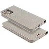 Dėklas Oem LUNA Book Gold skirtas Xiaomi Redmi Note 14 Pro 4G sidabro spalvos