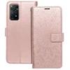Forcell Oem MEZZO Book dėklas skirtas Xiaomi Redmi Note 11 Pro / 11 Pro 5G mandala rose auksinis