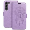 Oem MEZZO Book dėklas skirtas Samsung Galaxy S23 dreamcatcher violetinės spalvos