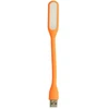 Oem Topt Mini LED Lamp Silicone USB Oranžinis