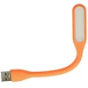 Oem Topt Mini LED Lamp Silicone USB Oranžinis