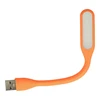 Topt Mini LED Lamp Silicone USB Oranžinis