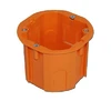 Pawbol Bikuvalt Montažinė dėžutė 650C Ø65mm 1 vieta oranžinė